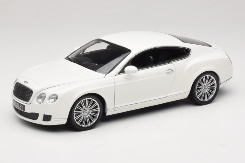 Bentley Continental GT Vit Ersättningslåda Minichamps 1:18 100139621-R1 Metall