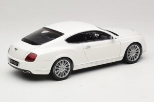 Bentley Continental GT Vit Ersättningslåda Minichamps 1:18 100139621-R1 Metall — bild 3 av 8