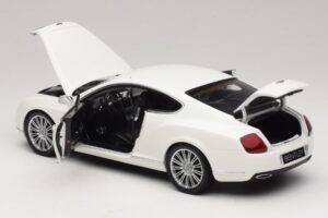 Bentley Continental GT Vit Ersättningslåda Minichamps 1:18 100139621-R1 Metall — bild 5 av 8