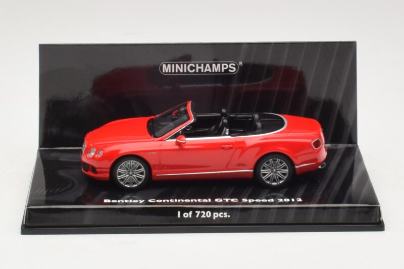 Bentley Continental GTC Speed Röd Minichamps 1:43 436139061 Metall