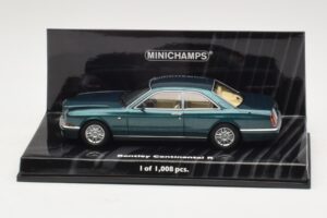 Bentley Continental R Grön Metallic Minichamps 1:43 436139921 Metall