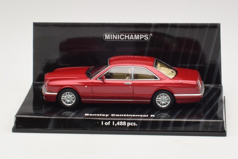 Bentley Continental R Röd Metallic Minichamps 1:43 436139920 Metall