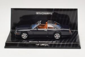 Bentley Continental SC Mörkblå Minichamps 1:43 436139990 Metall