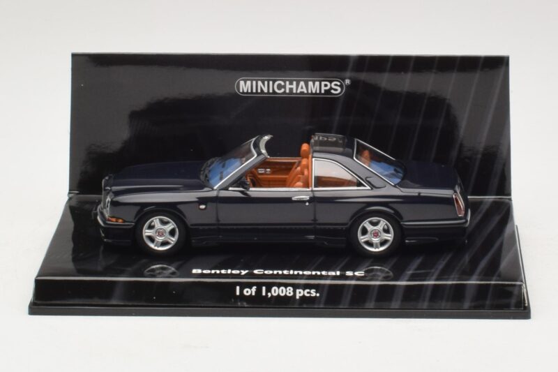 Bentley Continental SC Mörkblå Minichamps 1:43 436139990 Metall