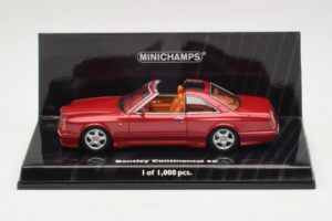 Bentley Continental SC Röd Metallic Minichamps 1:43 436139991 Metall