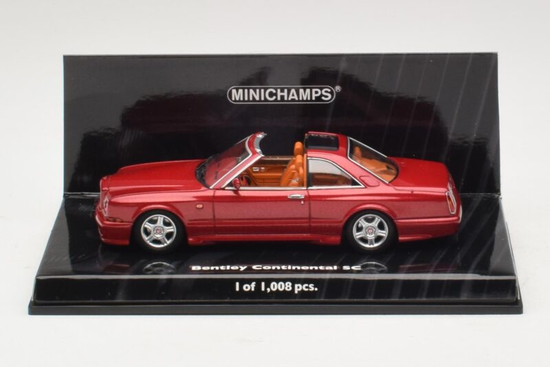 Bentley Continental SC Röd Metallic Minichamps 1:43 436139991 Metall