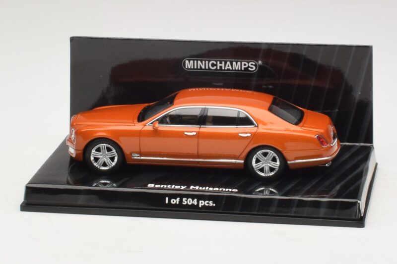 Bentley Mulsanne Orange Metallic Minichamps 1:43 436139902 Metall