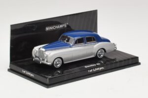 Bentley S2 Silverblå Minichamps 1:43 436139950 Metall — bild 2 av 4