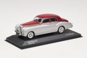 Bentley S2 Silver Röd Minichamps 1:43 403139953 Metall — bild 2 av 4