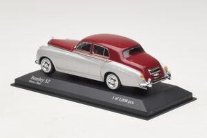 Bentley S2 Silver Röd Minichamps 1:43 403139953 Metall — bild 3 av 4