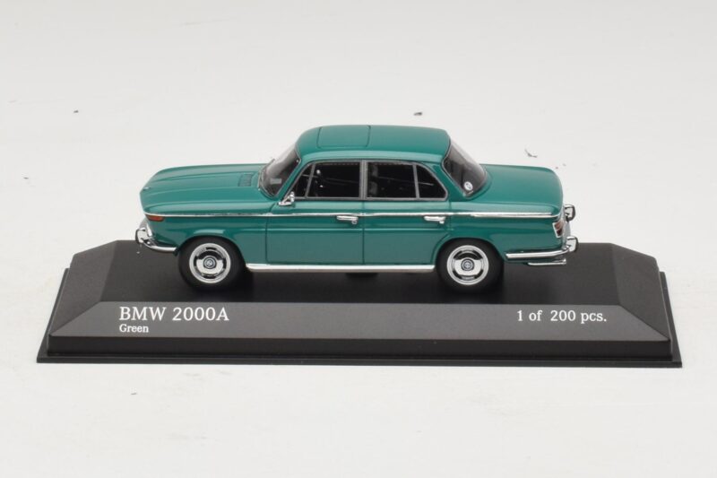 BMW 2000A Grön Minichamps 1:43 BMW 2000A Grön Minichamps 1:43 437023001 Metall