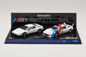 BMW M1 25-Årsjubileumsset Minichamps 1:43 402025025 Metall