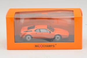 BMW M1 Orange Maxichamps 1:43 940025020 Metall — bild 4 av 4