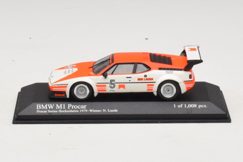 BMW M1 Procar #5 N. Lauda Procar Series 1979 Minichamps 1:43 BMW M1 Procar #5 N. Lauda Procar Series 1979 Minichamps 1:43 430792595 Metall