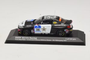 BMW M235i Ring Police Team #306 Carlsson 24 Hours of Nurburgring 2014 Minichamps 1:43 437142406 Metall