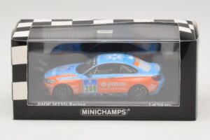 BMW M235i Team Adrenalin #308 Fischer / Zils 24 Hours of Nurburgring 2014 Minichamps 1:43 437142408 Metall — bild 4 av 4