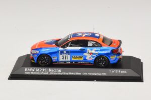 BMW M235i Team Medienkraftwerk #311 Di Martino / Olivo 24 Hours of Nurburgring 2014 Minichamps 1:43 437142411 Metall