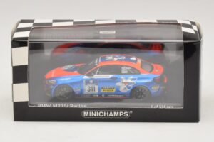 BMW M235i Team Medienkraftwerk #311 Di Martino / Olivo 24 Hours of Nurburgring 2014 Minichamps 1:43 437142411 Metall — bild 4 av 4