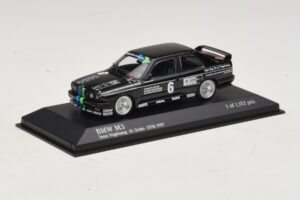 BMW M3 E30 #6 F. Grohs DTM 1987 Minichamps 1:43 430872006 Metall — bild 2 av 4