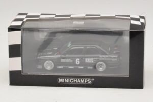 BMW M3 E30 #6 F. Grohs DTM 1987 Minichamps 1:43 430872006 Metall — bild 4 av 4