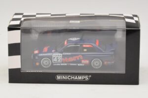 BMW M3 E30 Auto Maas #42 Becker DTM 1992 Minichamps 1:43 430922042 Metall — bild 4 av 4
