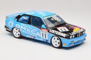 BMW M3 E30 Omega #11 W. Hoy BTCC Champion 1991 Minichamps 1:18 180912011 Metall — bild 6 av 8