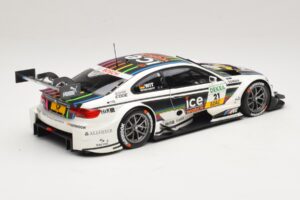 BMW M3 E92 DTM #21 M. Wittmann BMW Team MTEK 2013 Minichamps 1:18 100132221 Metall — bild 3 av 8