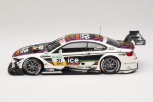 BMW M3 E92 DTM #21 M. Wittmann BMW Team MTEK 2013 Minichamps 1:18 100132221 Metall — bild 4 av 8
