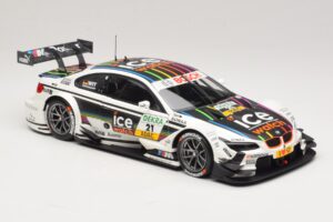 BMW M3 E92 DTM #21 M. Wittmann BMW Team MTEK 2013 Minichamps 1:18 100132221 Metall — bild 6 av 8