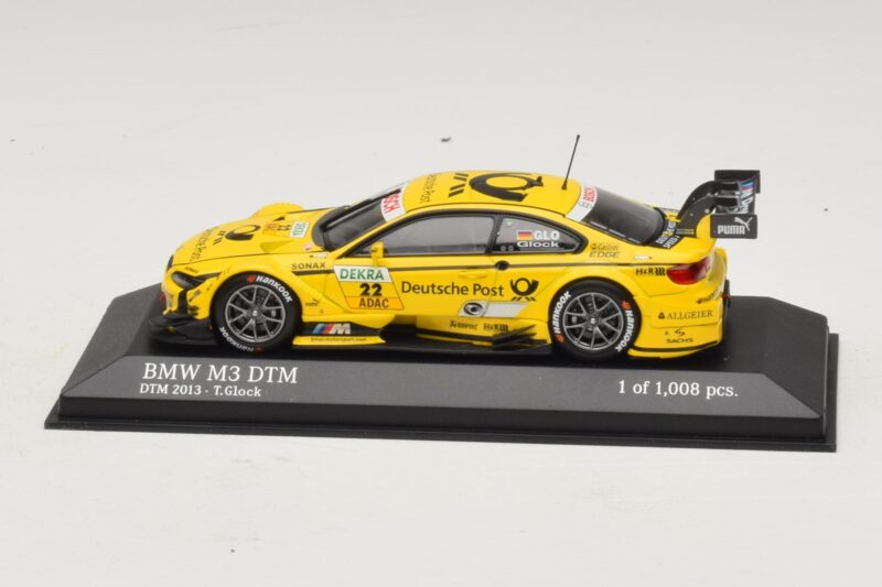 BMW M3 E92 DTM #22 T. Glock BMW Team MTEK DTM 2013 Minichamps 1:43 410132222 Metall
