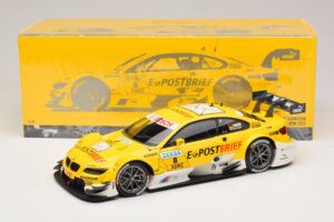 BMW M3 E92 DTM #8 D. Werner BMW Team Schnitzer 2012 Minichamps 1:18 100122208 Metall — bild 8 av 8