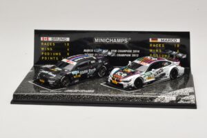 BMW M3 & M4 DTM Champions Set B. Spengler / M. Wittmann 2012 & 2014 Minichamps 1:43 412020723 Metall