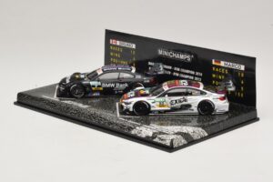 BMW M3 & M4 DTM Champions Set B. Spengler / M. Wittmann 2012 & 2014 Minichamps 1:43 412020723 Metall — bild 3 av 5