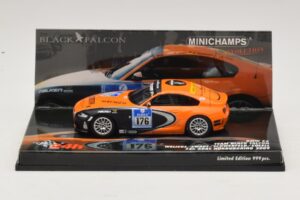 BMW Z4 GT3 Black Falcon #176 24 Hours of Nürburgring 2009 Minichamps 1:43 437092776 Metall