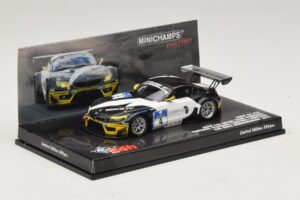 BMW Z4 GT3 Need for Speed Team #4 Hartung / Viebahn 24 Hours of Nürburgring 2011 Minichamps 1:43 437112904 Metall — bild 2 av 5