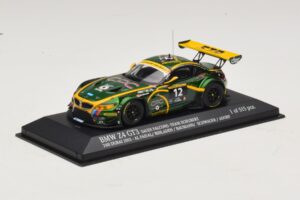 BMW Z4 GT3 Saudi Falcons #12 Al Faisal / Binladen 24 Hours of Dubai 2013 Minichamps 1:43 437132412 Metall — bild 2 av 4