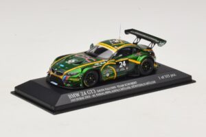 BMW Z4 GT3 Saudi Falcons #24 Al Faisal / Binladen 24 Hours of Dubai 2013 Minichamps 1:43 437132424 Metall — bild 2 av 4