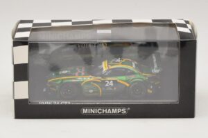 BMW Z4 GT3 Saudi Falcons #24 Al Faisal / Binladen 24 Hours of Dubai 2013 Minichamps 1:43 437132424 Metall — bild 4 av 4