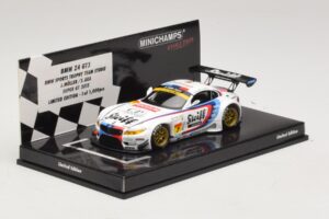 BMW Z4 GT3 Steiff #7 Muller / Ara Super GT 2015 Minichamps 1:43 447152007 Metall — bild 2 av 5