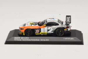 BMW Z4 GT3 TDS Racing #25 Hassid / Badey 24 Hours of Spa 2013 Minichamps 1:43 437132435 Metall