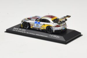 BMW Z4 GT3 VDS Racing #29 B. Leinders / M. Palttala 24 Hours of Nurburgring 2012 Minichamps 1:43 437122929 Metall — bild 3 av 4