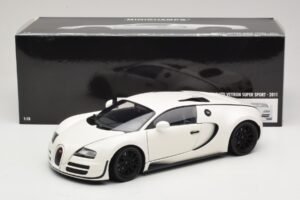 Bugatti Veyron Super Sport Vit Minichamps 1:18 100110844 Metall — bild 8 av 8