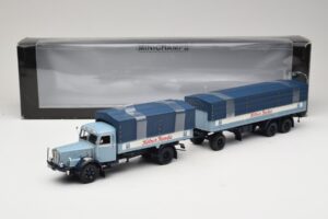 Bussing 8000S13 Pritschenzug Kölner Zucker Minichamps 1:43 499079920 Metall — bild 5 av 5