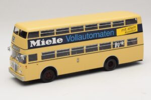 Bussing D2U Heckturen Miele Minichamps 1:43 439071086 Metall