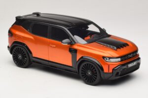 Dacia Duster Mk3 Redust Sport 4x2 Hybrid Metallic Orange Otto 1:18 OT1316 Resin — bild 4 av 6