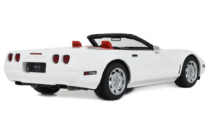 Chevrolet Corvette C4 Cabriolet Arctic White GT Spirit 1:18 GT580 Resin — bild 2 av 5