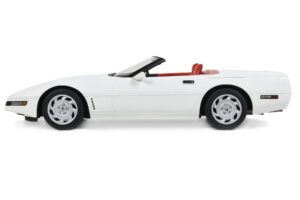 Chevrolet Corvette C4 Cabriolet Arctic White GT Spirit 1:18 GT580 Resin — bild 3 av 5