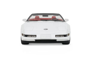 Chevrolet Corvette C4 Cabriolet Arctic White GT Spirit 1:18 GT580 Resin — bild 4 av 5