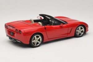 Chevrolet Corvette C6 Cabriolet Röd AUTOart 1:18 71221 Metall — bild 3 av 8