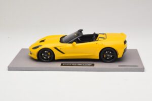 Chevrolet Corvette C7 Velocity Yellow BBR 1:18 BLM1815E Resin — bild 3 av 6
